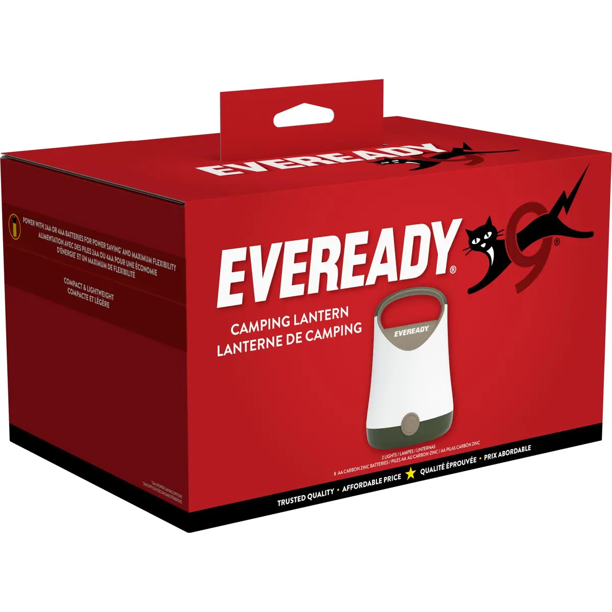 Eveready LED Camping Lantern X-250 (2-Pack) | 250 Lumens, 100-Hour Runtime, Water-Resistant - view 7