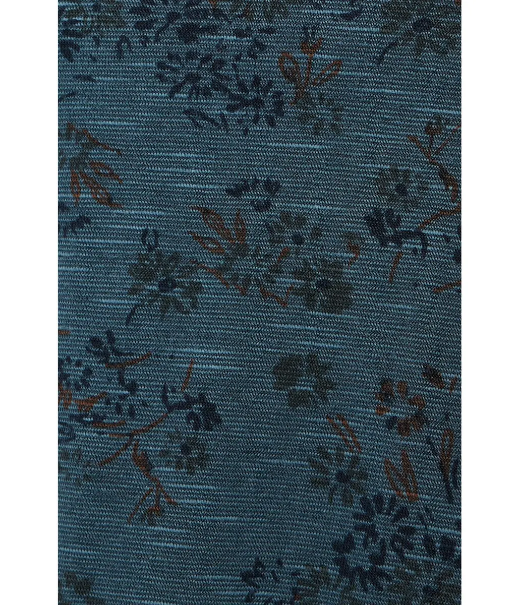 Toad&Co Women's Marigold Tiered Midi Skirt Navy Print | Organic Cotton & TENCEL™ Lyocell, X-Small - view 5