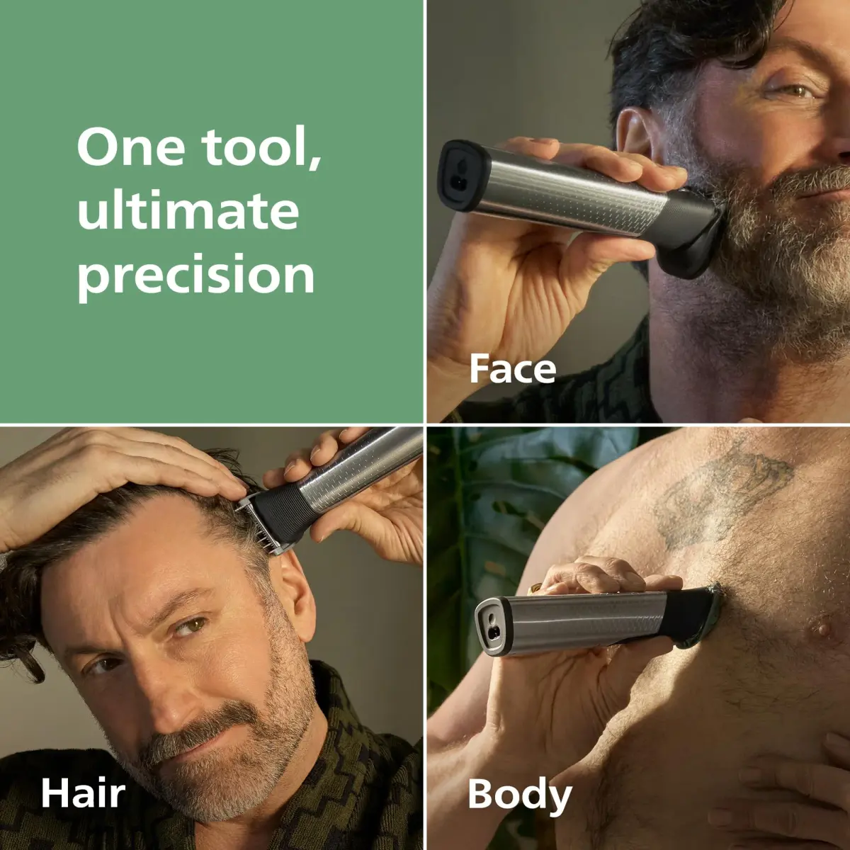 Philips Norelco All-in-One 7000 Series Trimmer 22-Piece Set | 5-Hour Runtime, Showerproof, USB-A Charging - view 2