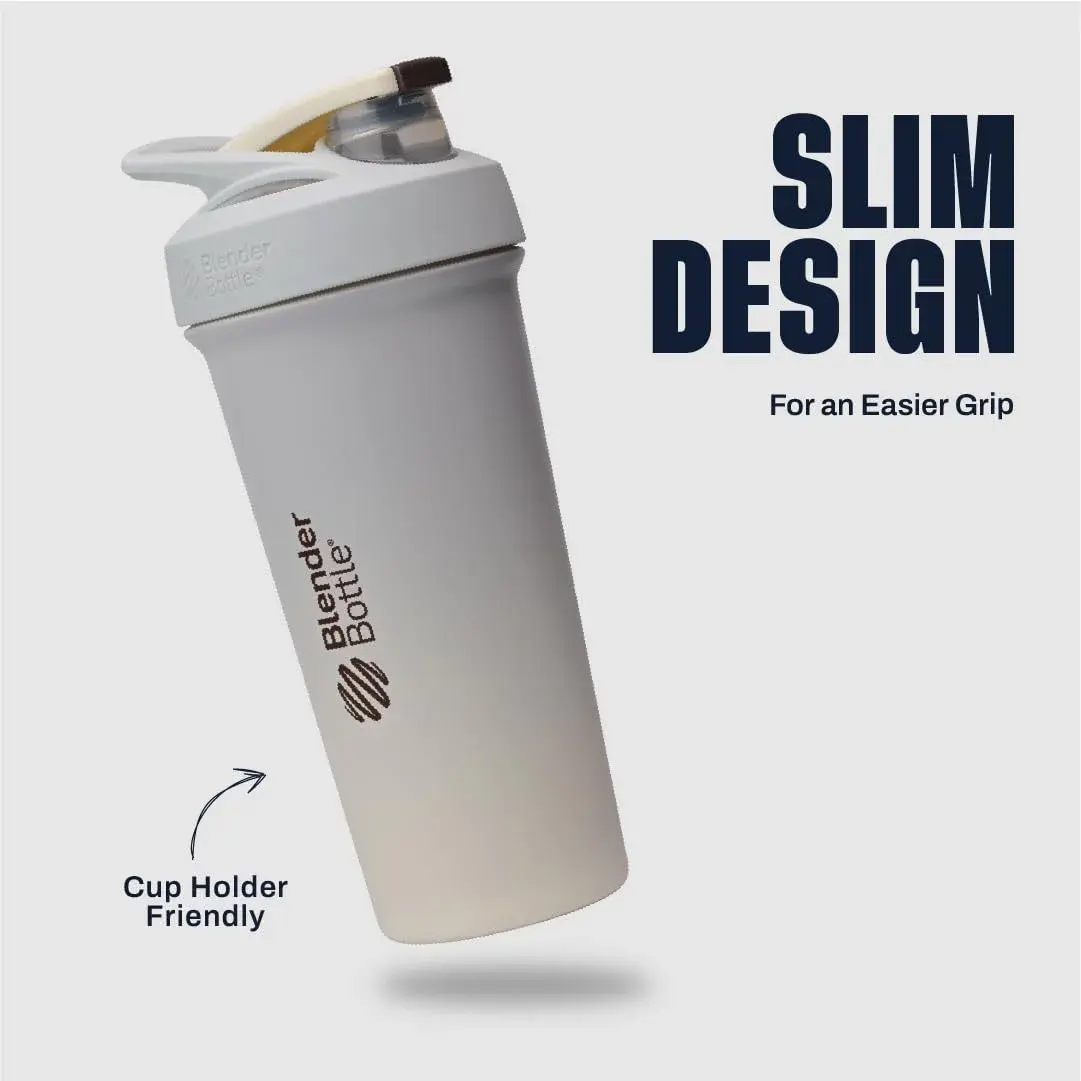BlenderBottle Sport Sleek Stainless Steel Shaker Bottle 739ml (25 oz) | Insulated for 24 Hours - view 4