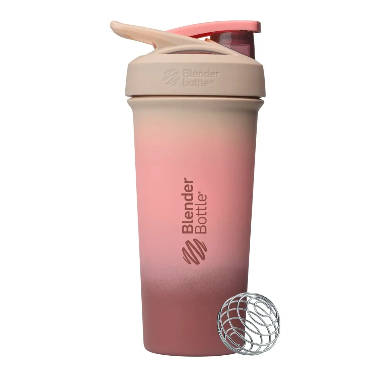 BlenderBottle Sport Sleek Stainless Steel Shaker Bottle 739ml (25 oz) | Insulated for 24 Hours - main product image