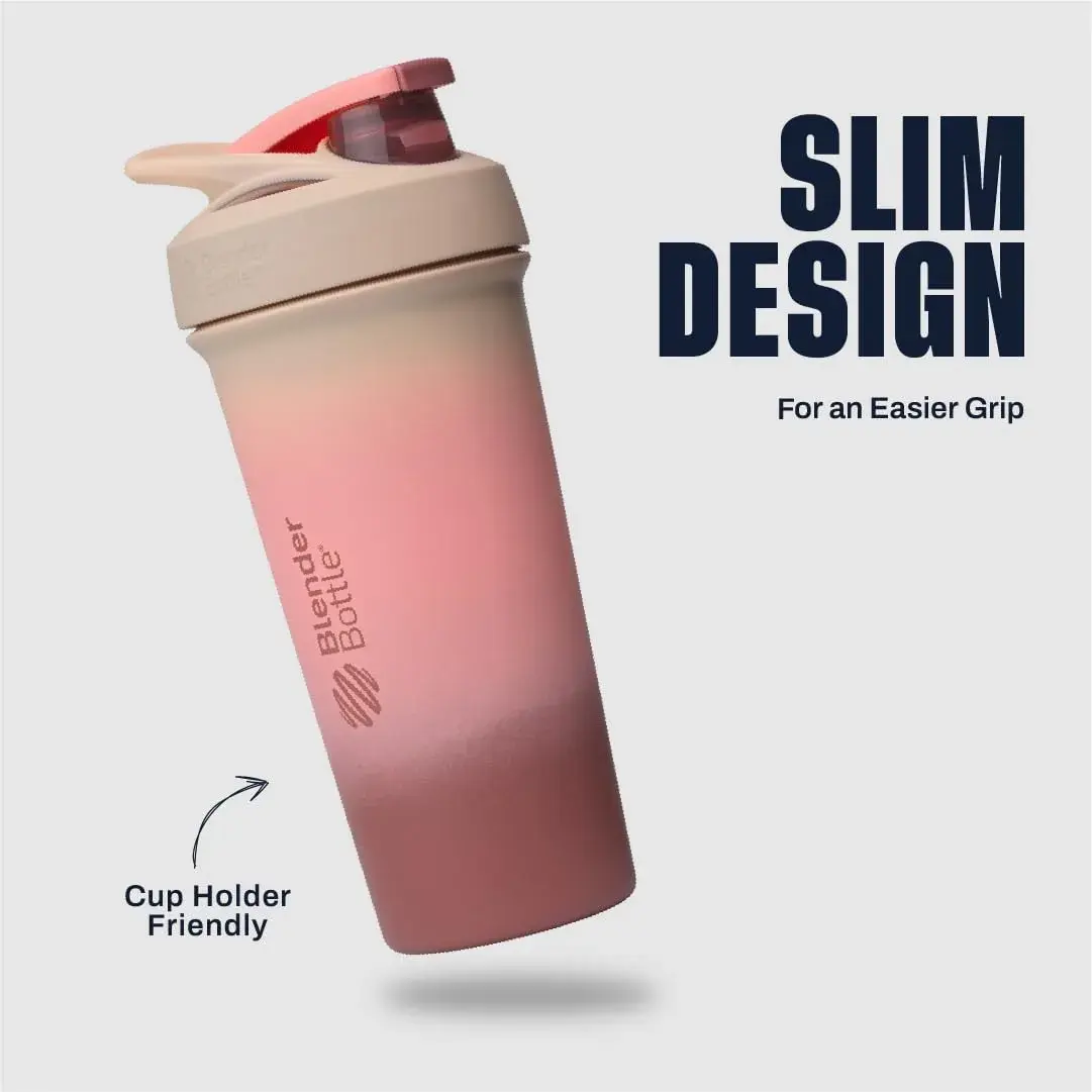 BlenderBottle Sport Sleek Stainless Steel Shaker Bottle 739ml (25 oz) | Insulated for 24 Hours - view 4