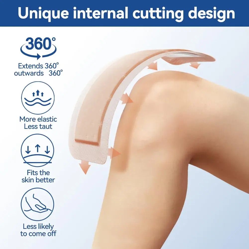 Dimora Silicone Super Absorbent Wound Dressing 4" x 8" (10cm x 20cm) | FDA Approved Medical Grade - view 5