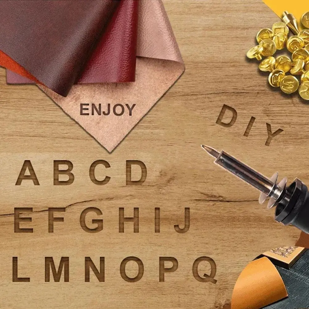 Afantti Wood Burning Pen Kit Leather Burner Tool | 26 Letter | 8 Stencil | Adjustable Temp - view 9