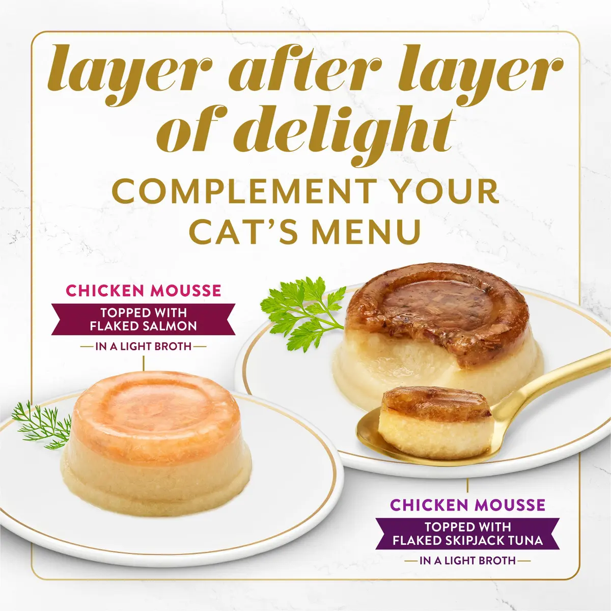 Fancy Feast Layered Delights Chicken Mousse & Salmon Treats 1.96 oz | Gourmet Wet Cat Snacks - view 7