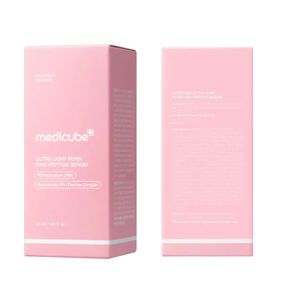 medicube PDRN Pink Peptide Serum with Salmon DNA 30ml (1.01 fl. Oz) | Hydrating & Glow-Enhancing - view 9