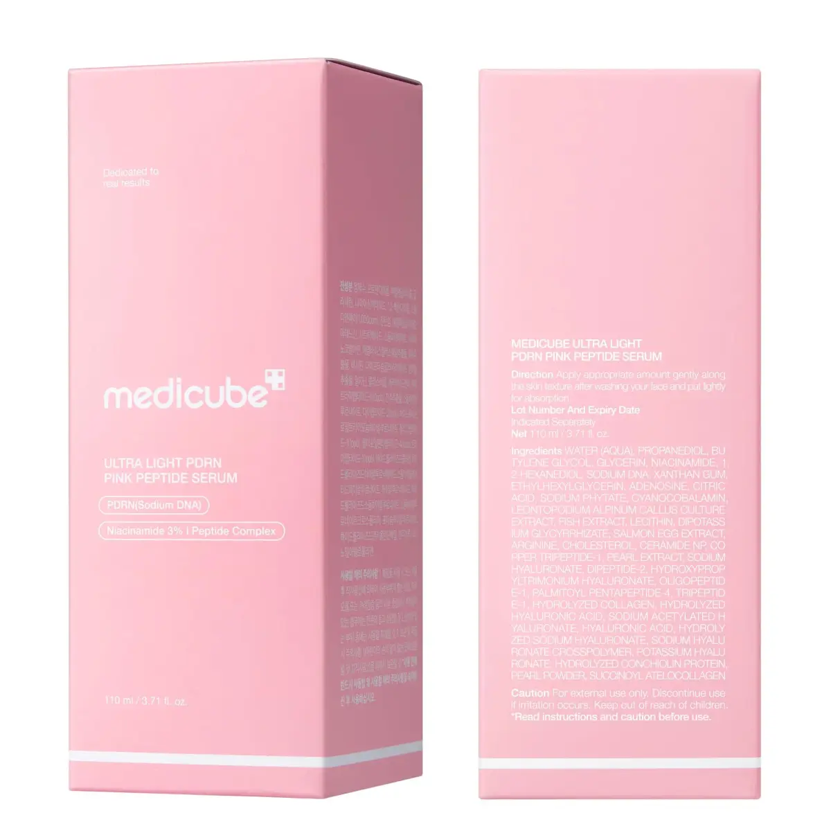 medicube PDRN Pink Peptide Serum with Salmon DNA 110ml (3.71 fl. Oz) | Hydrating & Glow Care - view 9