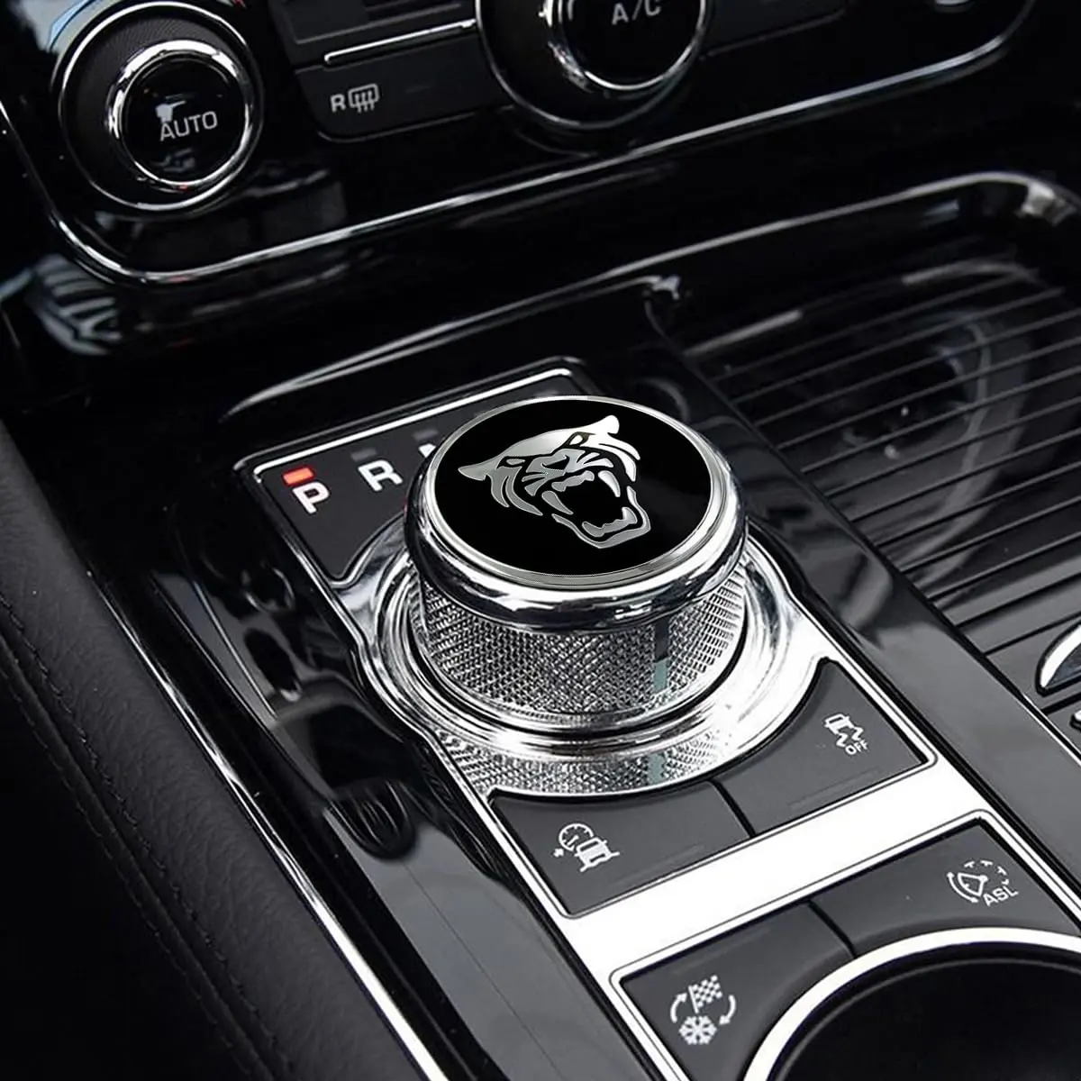 MAXDOOL Gear Shift Knob Cover for Jaguar | Universal Fit, Easy Install, Premium Material - view 5