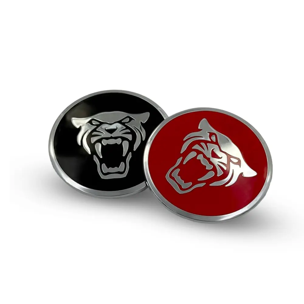 MAXDOOL Gear Shift Knob Cover for Jaguar XF XE XJ F-Pace - Style B Red | Interior Trim Accessory - view 3