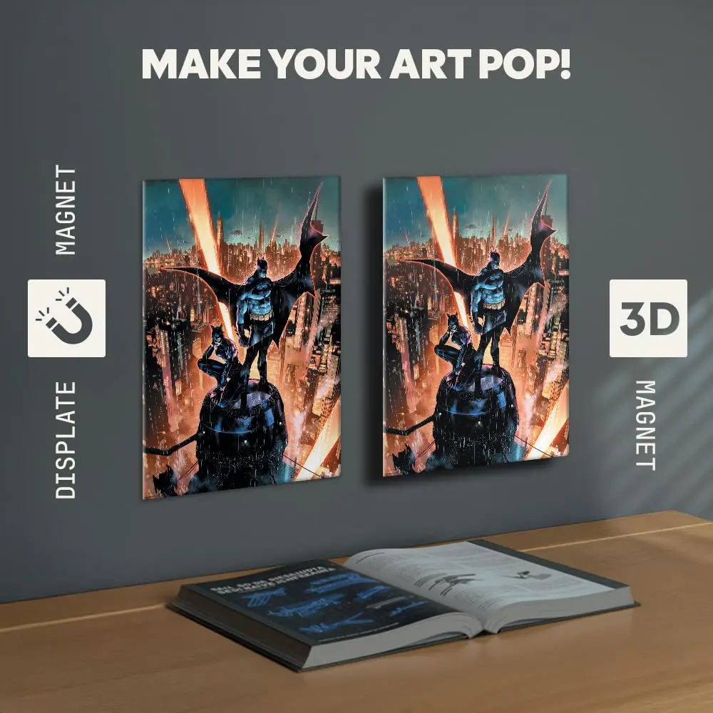 Displate Magnetic Wall Mount Kit for Hanging Pictures | Damage-Free Metal Poster Mounting Solution - view 7