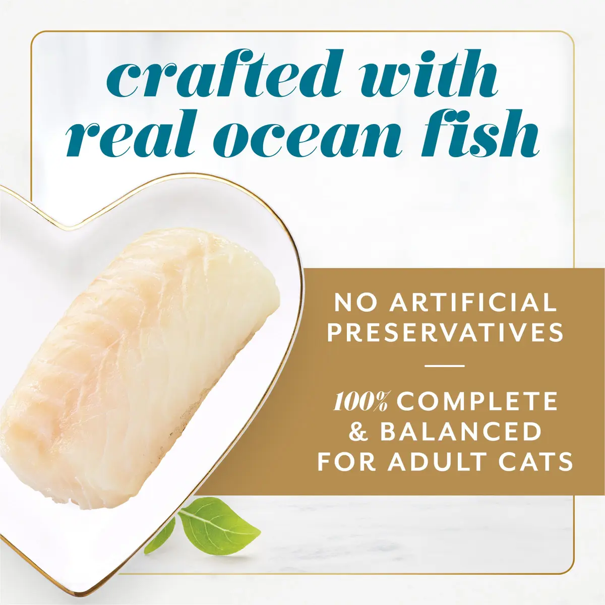 Fancy Feast Purina Gems Pate Mousse with Gravy Wet Cat Food 4 oz | Ocean Fish Flavor, Soft & Silky - view 4