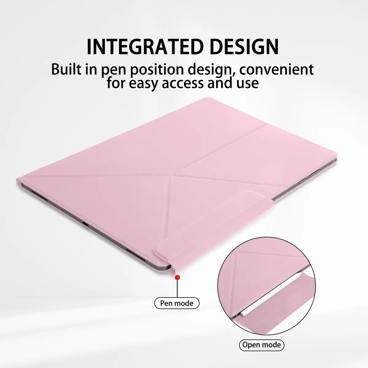 GUODONGMEI Magnetic Case for Samsung Galaxy S11 Ultra 14.6" | Auto Wake/Sleep Pink - view 8