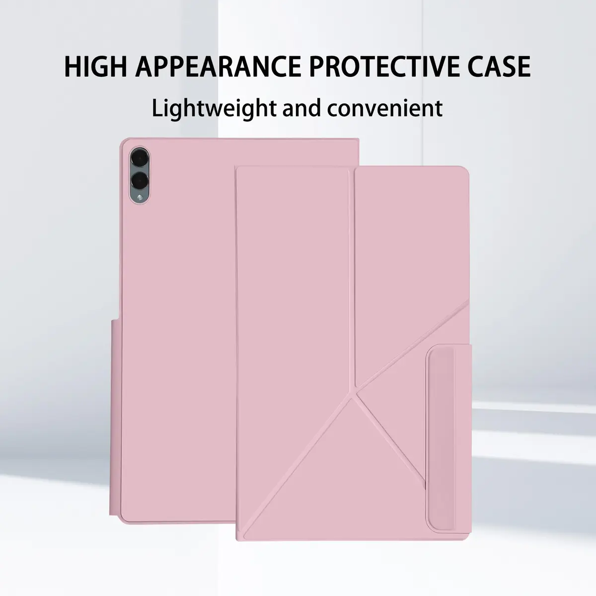 GUODONGMEI Magnetic Case for Samsung Galaxy S11 Ultra 14.6" | Auto Wake/Sleep Pink - view 2