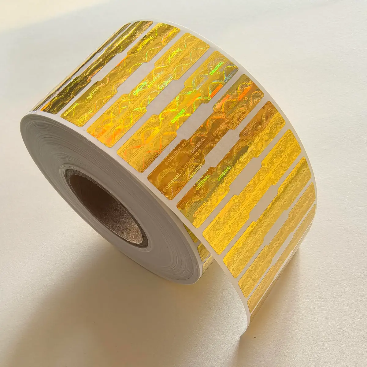 TLK&FBB Tamper Proof Hologram Stickers 5000pcs (5cm x 1cm) | High Security Void Seal Labels - main product image