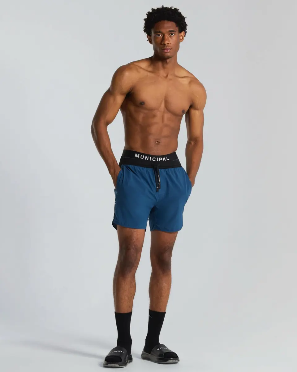 MUNICIPAL Daybreak Lined Shorts 5" | Comfortable Performance Shorts for Men - view 3