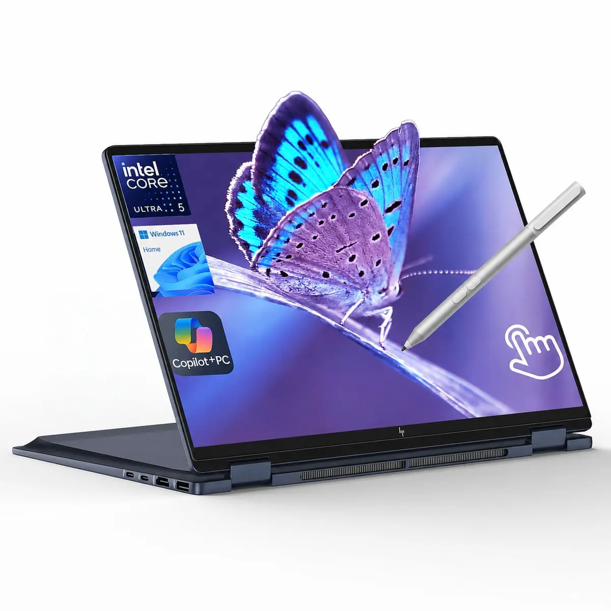 HP OmniBook X Flip 14 2-in-1 Laptop 14" Touchscreen | Intel Ultra 8-core, 16GB RAM, 512GB SSD - main product image