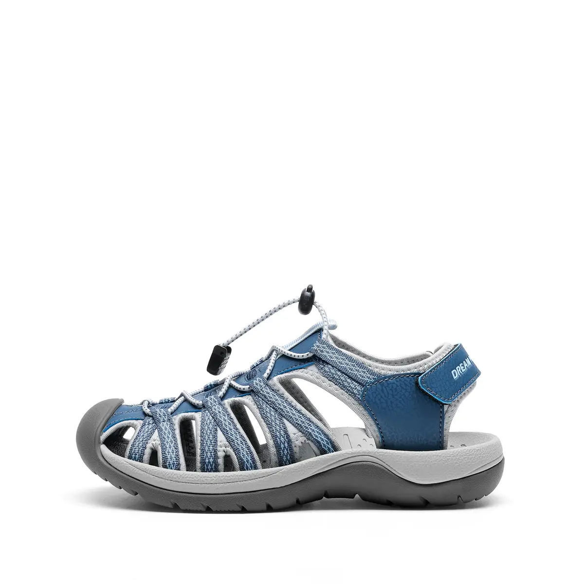 DREAM PAIRS Women's Closed Toe Sport Athletic Sandals 24 cm (9 US) Navy | Comfortable Fisherman Style - view 4