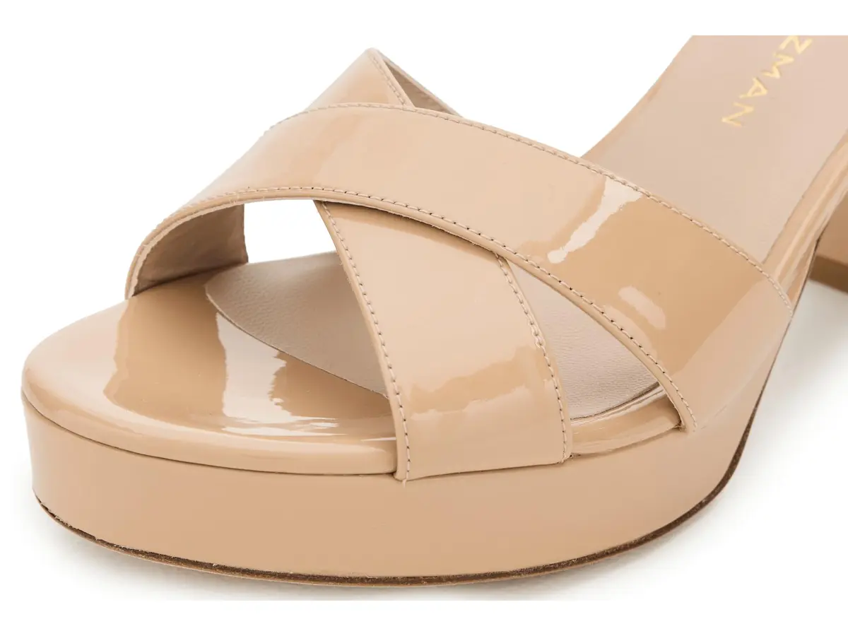 Stuart Weitzman Womens Dayna Platform 80 Adobe 8 Medium | Stylish 80mm Block Heel Sandal - view 8