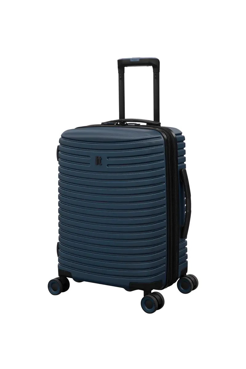 it luggage Precursor Titan 21" Hardside Carry On 8 Wheel Expandable Spinner, Majolica Blue | Durable & Lightweight Travel Companion - main product image