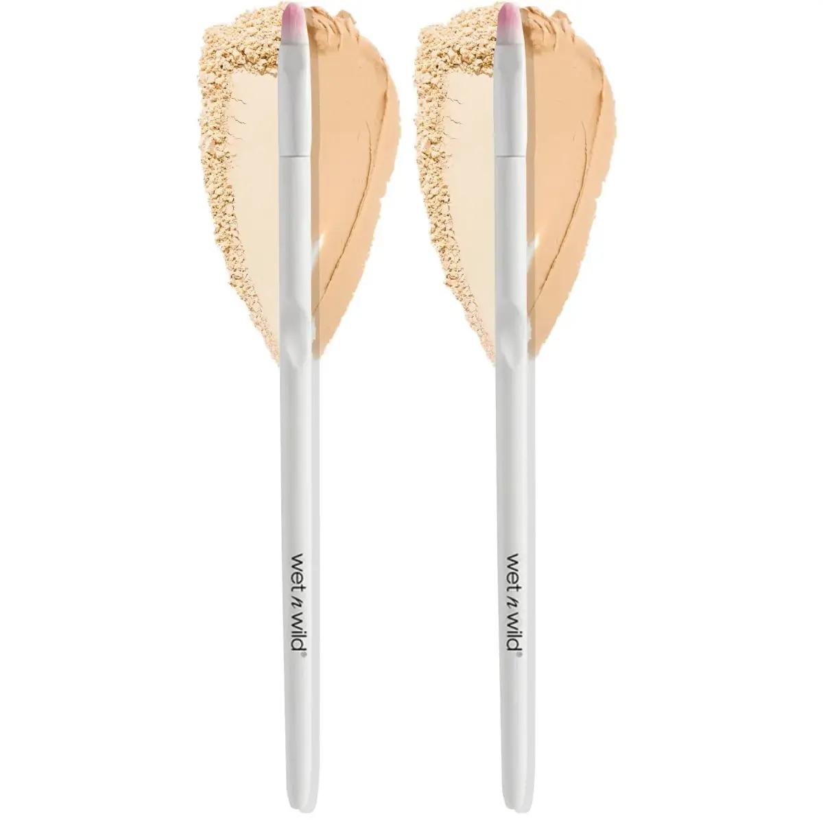 wet n wild Precision Blending Eyeshadow Brush (Pack of 2) | Soft Synthetic Fibers for Eye Definition - main product image