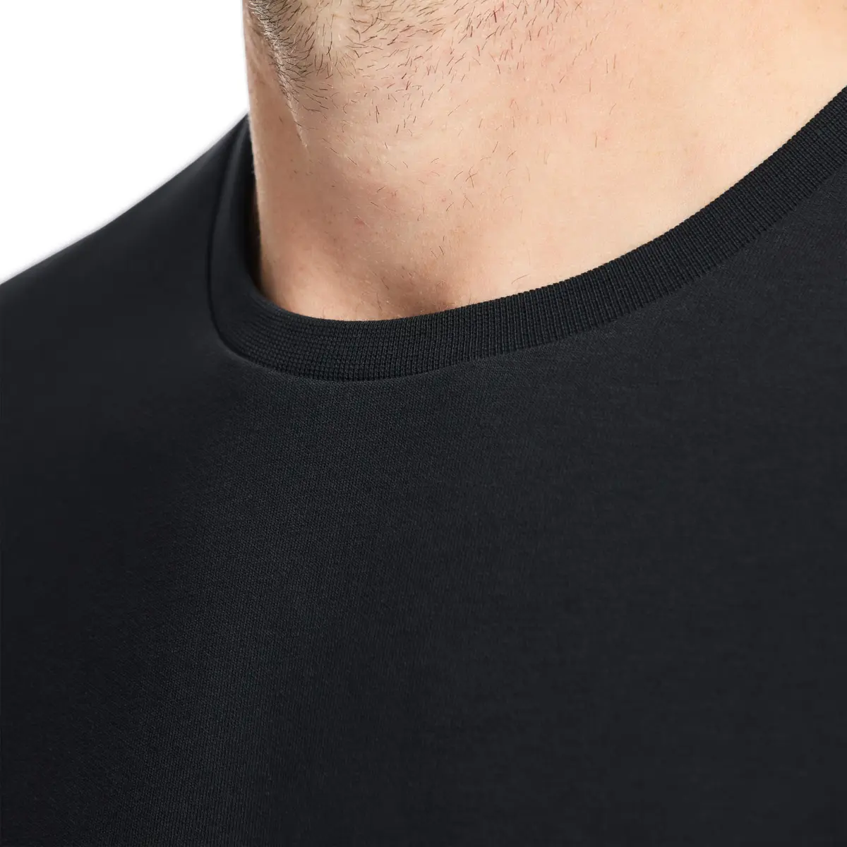 SAKS FIFTH AVENUE Men's Short Sleeve Classic Luxe Jersey Crewneck T-Shirt | Premium Cotton Knit Top, Classic-Fit & Richly Detailed (70-120c) - view 2