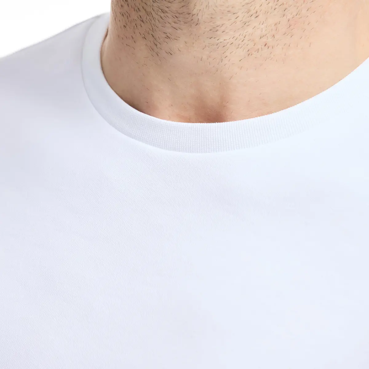 SAKS FIFTH AVENUE Men's Short Sleeve Classic Luxe Jersey Crewneck T-Shirt, Premium Cotton Knit Top, XS - view 2