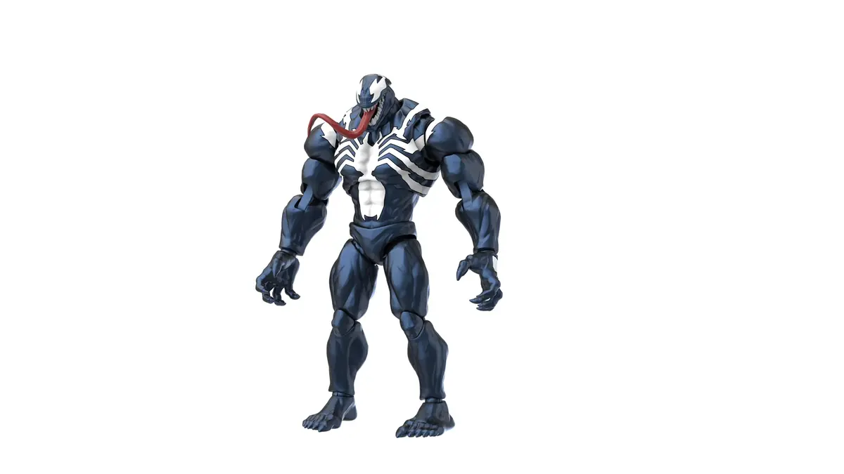 BLOKEES Champion Class - Marvel Rivals Venom Model Kit 6 Inch | 90 Points Articulation, No Tools, Ages 14+ - view 5