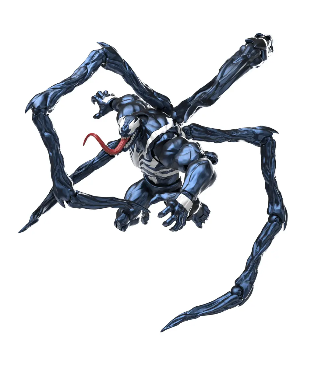 BLOKEES Champion Class - Marvel Rivals Venom Model Kit 6 Inch | 90 Points Articulation, No Tools, Ages 14+ - view 3