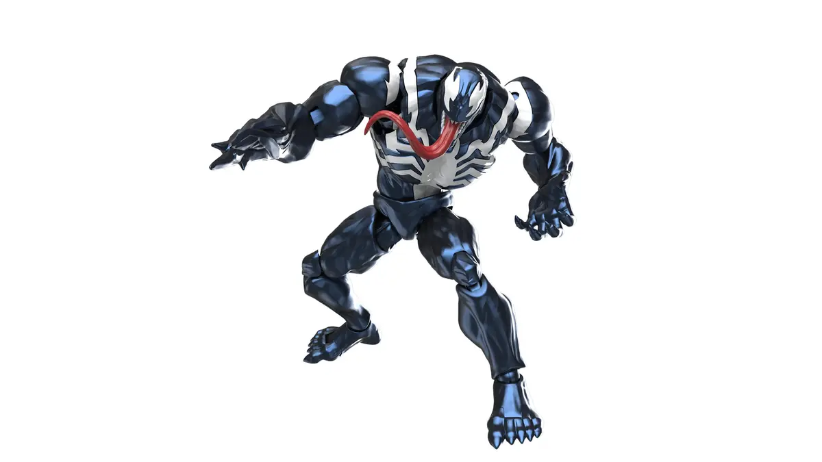 BLOKEES Champion Class - Marvel Rivals Venom Model Kit 6 Inch | 90 Points Articulation, No Tools, Ages 14+ - view 4