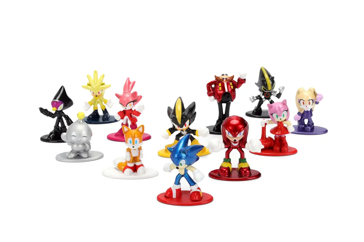 Jada Sonic The Hedgehog Nano Metalfigs Series 3 12-Pack 4.4cm (1.75in) | Official Sonic Partner - view 2