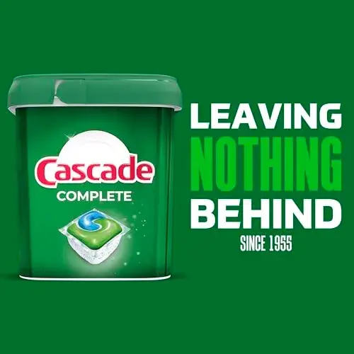 Cascade Complete Dishwasher Detergent Pods Fresh Scent Value Pack, 100 Count (2.27 kg) | Powerful Cleaning for Sparkling Dishes - view 3