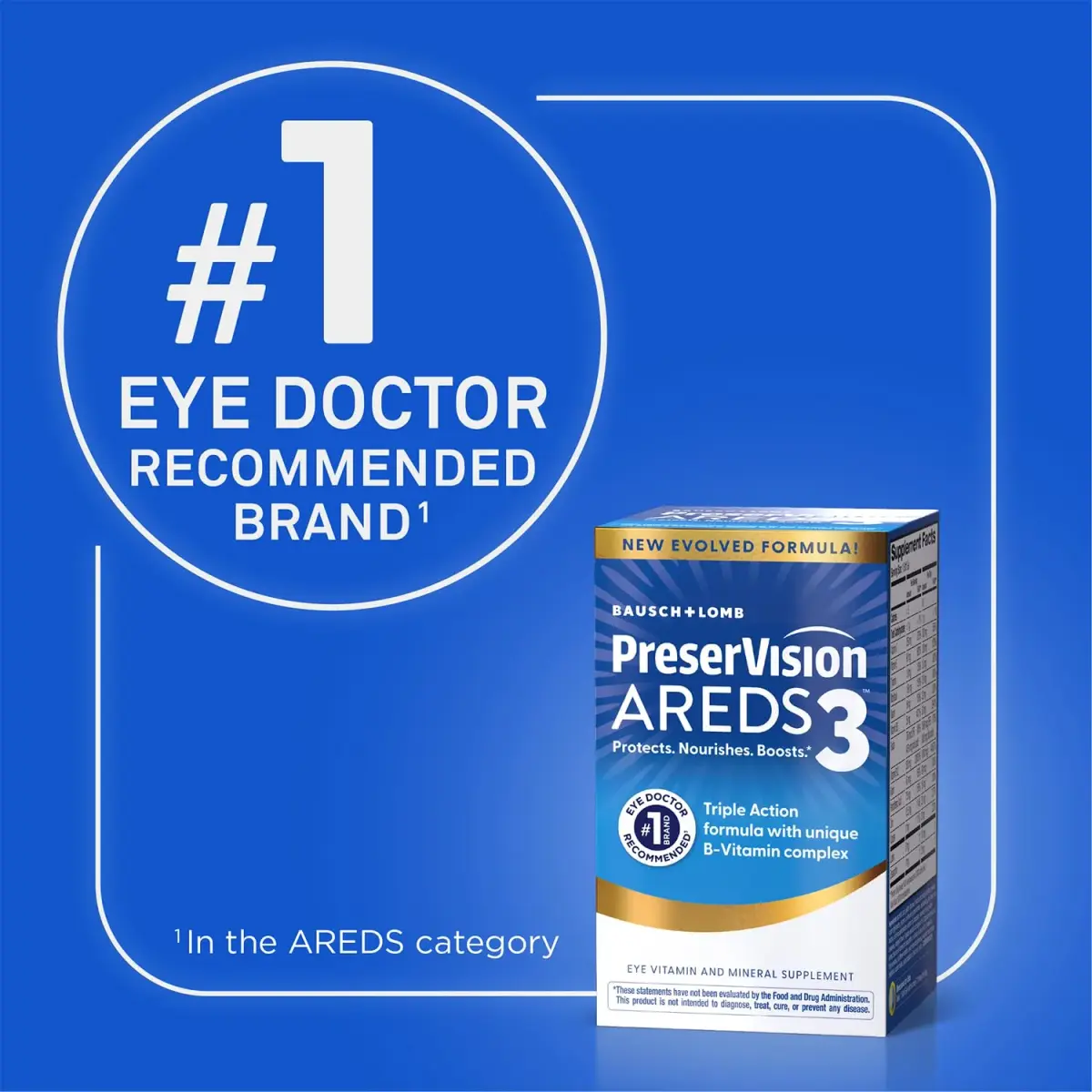 PreserVision AREDS3 Eye Vitamins Macular Supplement 60 Softgels | Supports Macular Health with AREDS2 Nutrients & B-Vitamins - view 8