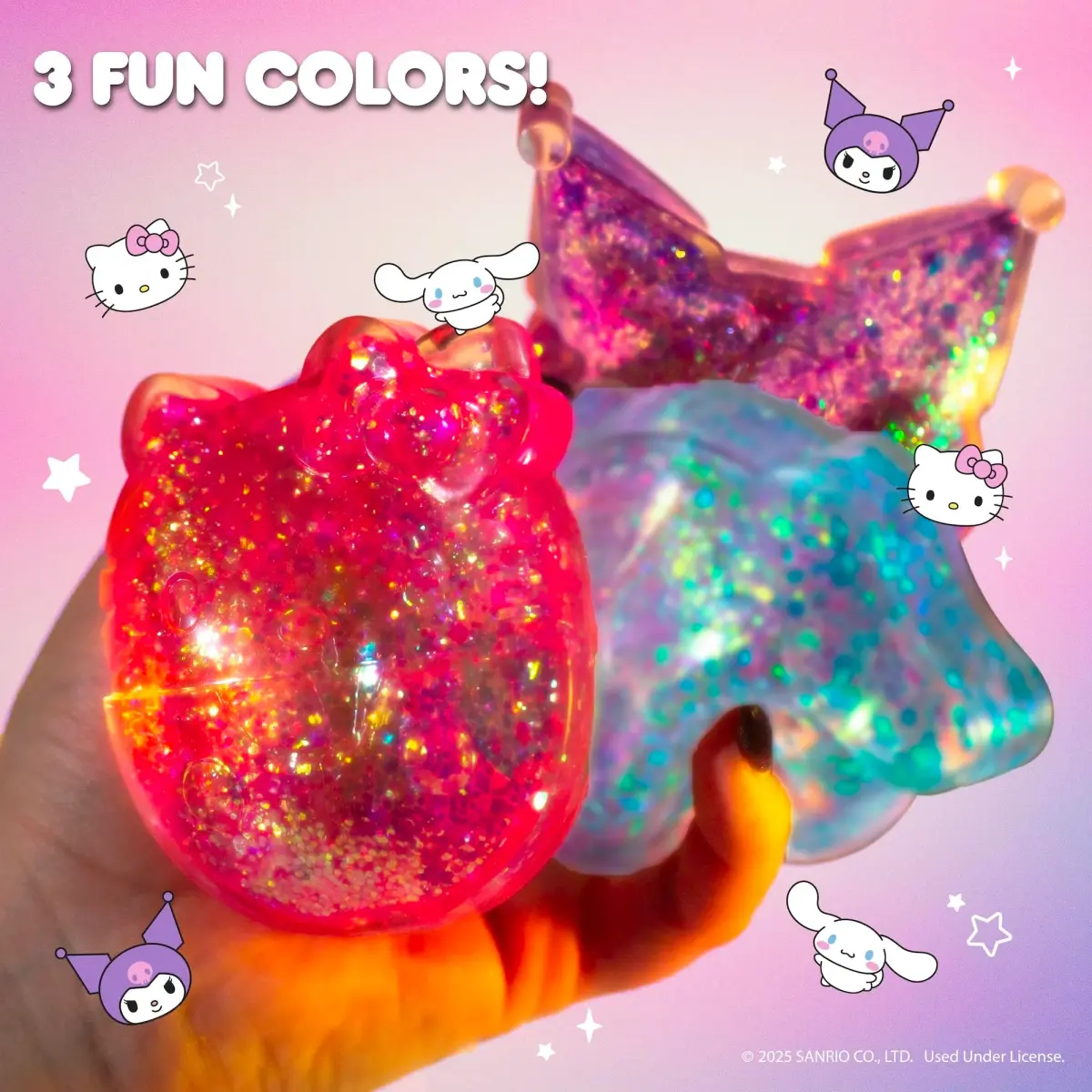 Hello Kitty® and Friends SLIMYGLOOP Gelli Gels Sensory Squeeze Toy | Glitter Filled Fidget Toy for Kids & Adults - view 6