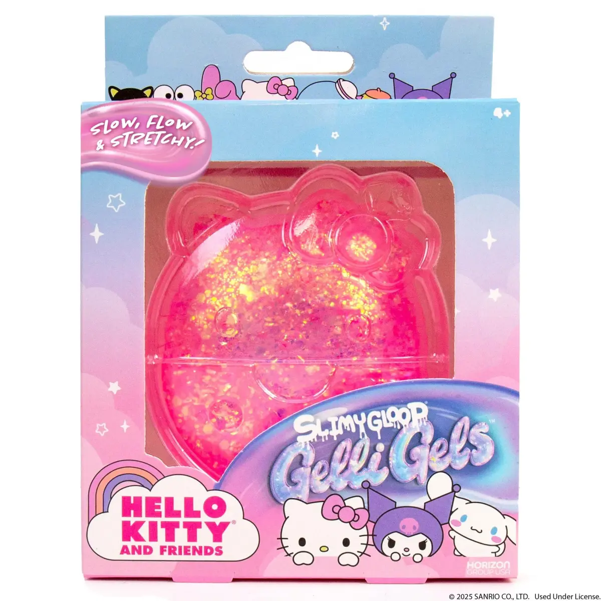 Hello Kitty® and Friends SLIMYGLOOP Gelli Gels Sensory Squeeze Toy | Glitter Filled Fidget Toy for Kids & Adults - view 7