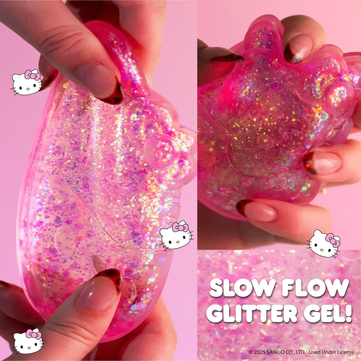 Hello Kitty® and Friends SLIMYGLOOP Gelli Gels Sensory Squeeze Toy | Glitter Filled Fidget Toy for Kids & Adults - view 2