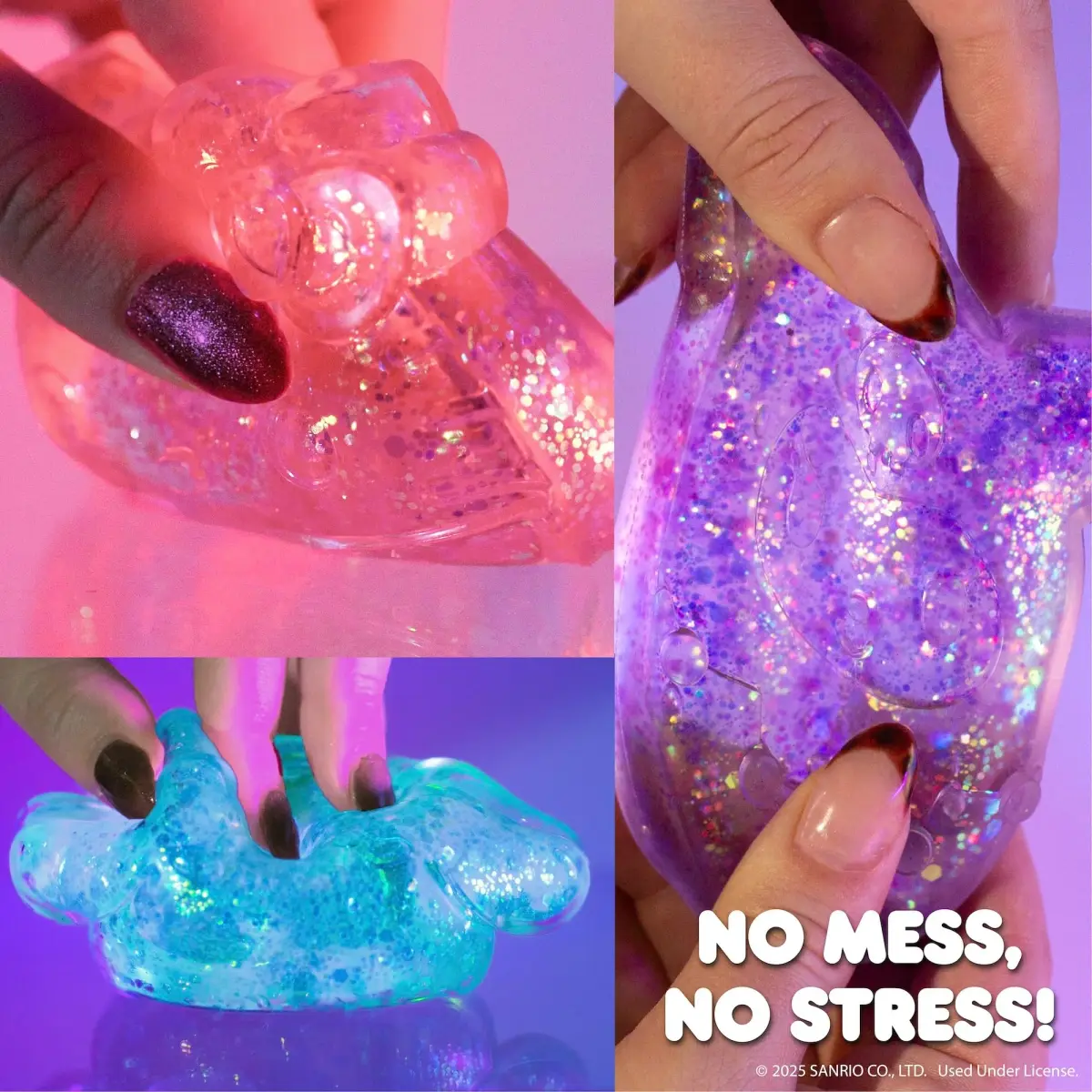 Hello Kitty® and Friends SLIMYGLOOP Gelli Gels Sensory Squeeze Toy | Glitter Filled Fidget Toy for Kids & Adults - view 4
