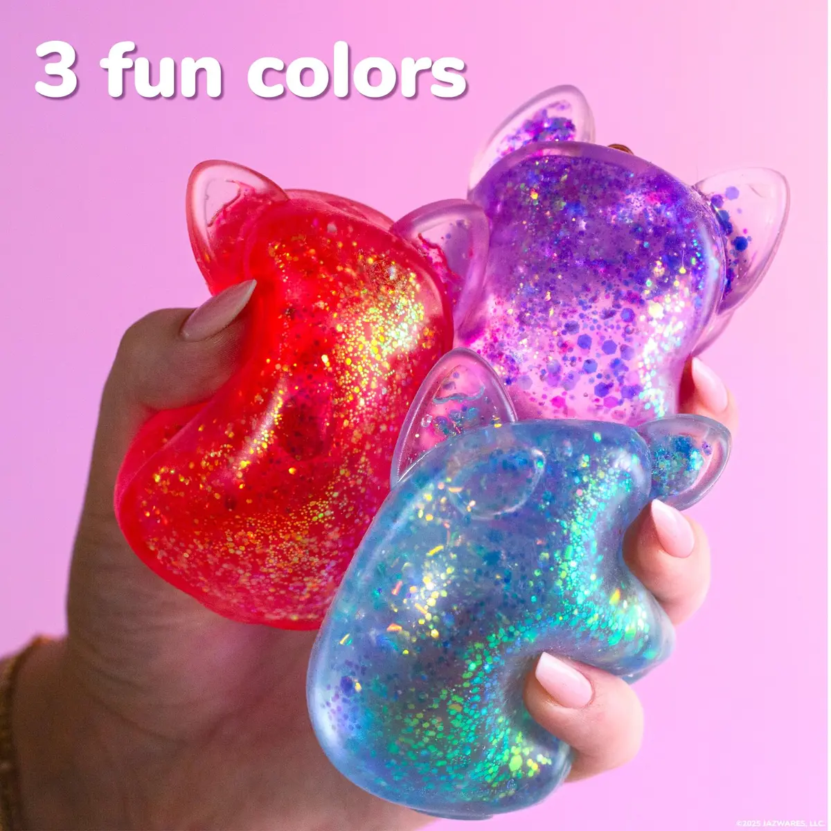 Original Squishmallows SLIMYGLOOP Blue Gelli Gels Sensory Squeeze Toy 156 g (5.5 oz) | ASTM-Tested for Kids 4+ - view 6