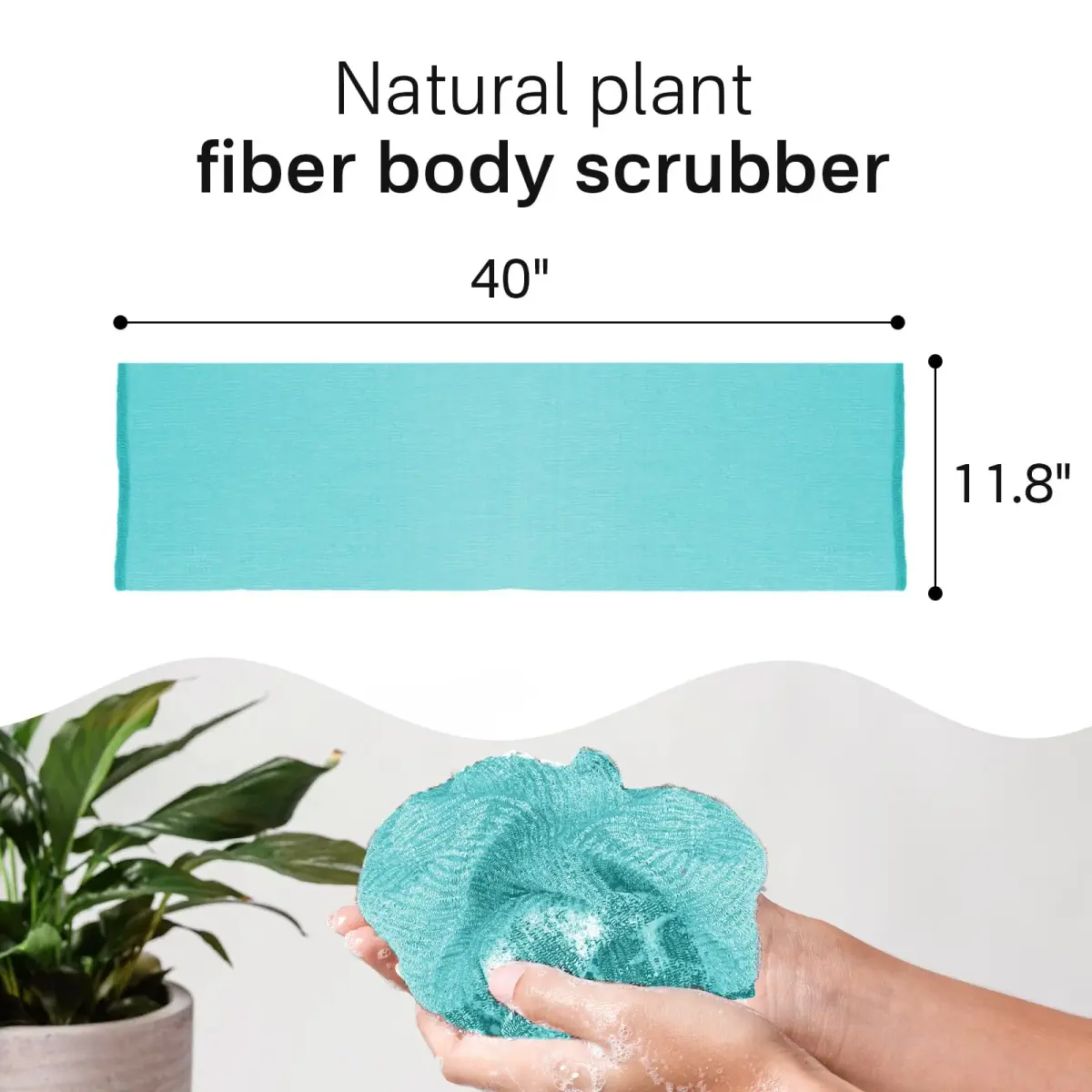 Yiclick Exfoliating Washcloth Towel Set 3 Pieces | Korean Body Scrubber for Shower Bath - view 6