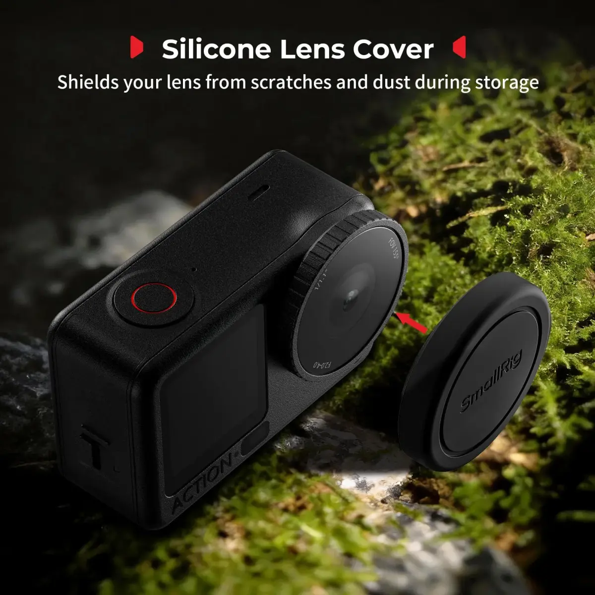 SmallRig Filter Kit for DJI Osmo Action 6, ND16/CPL & 1/4 Black Mist Filter Kit with Silicone Cover | Camera Lens Filter India - view 6