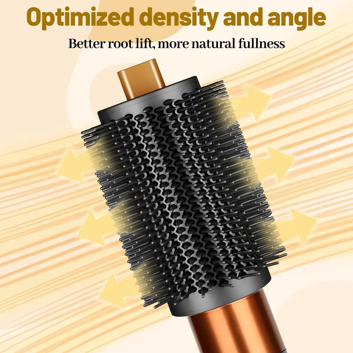 ZEPHBLOW 3-Inch Large Round Brush for Dyson Airwrap Attachments | Flexible Bristles for Volume & Smooth Curling - view 6