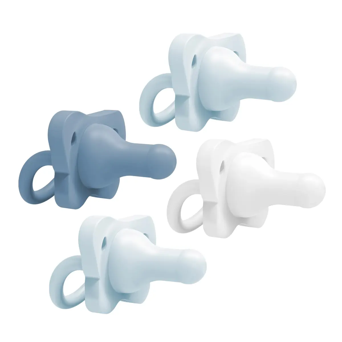 Dr. Brown's HappyPaci Silicone Pacifier 0-6m | Soft, Breathable, Bottle-Nipple Shape - view 8