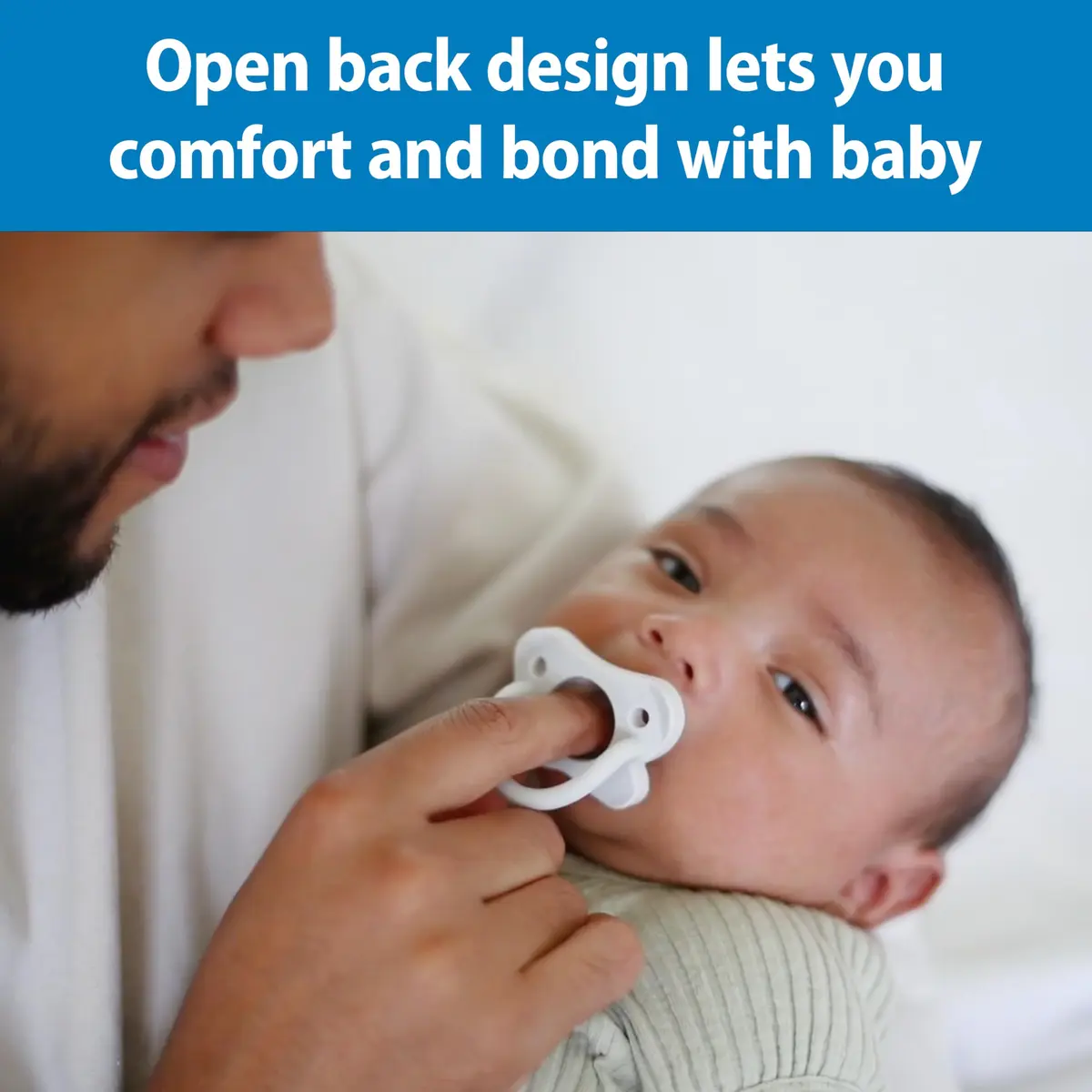 Dr. Brown's HappyPaci Silicone Pacifier 0-6m | Soft, BPA-Free, Contoured Shield - view 6