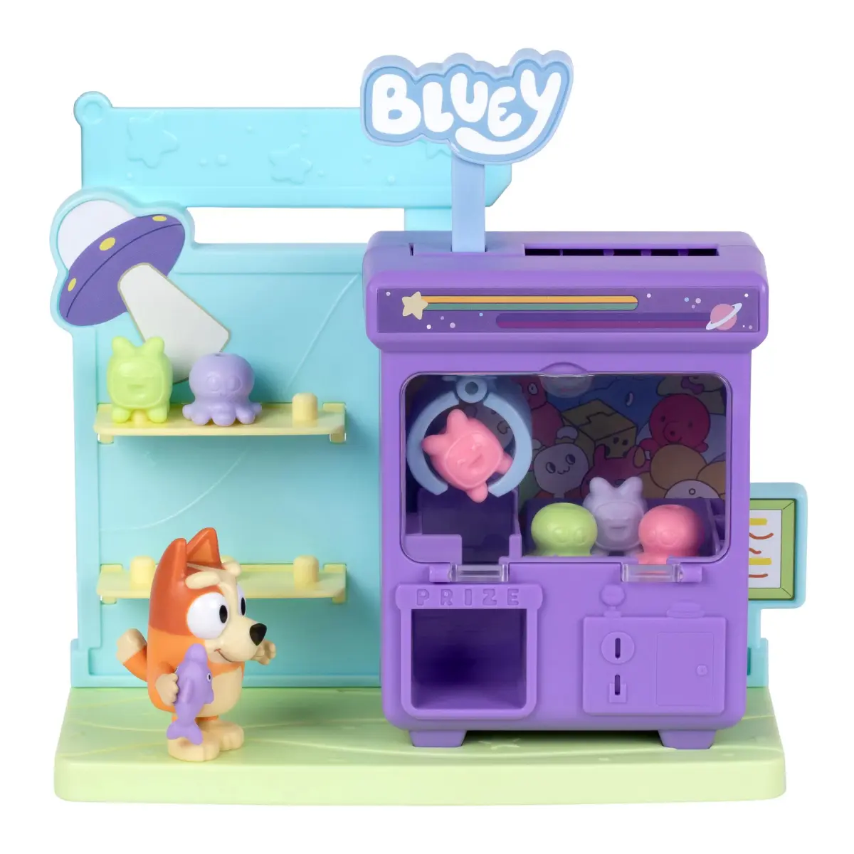Bluey Bingo's Claw Machine Playset with Working Claw & 6 Prizes | ASTM-Tested Toy for Kids 3+ - view 3