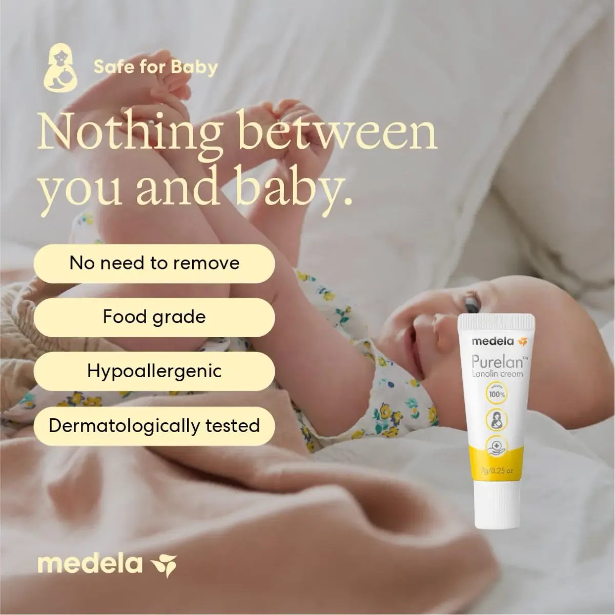 Medela Nipple Rescue Kit with Purelan Lanolin Cream 7g & 2 Hydrogel Pads | Soothes Sore Nipples - view 6