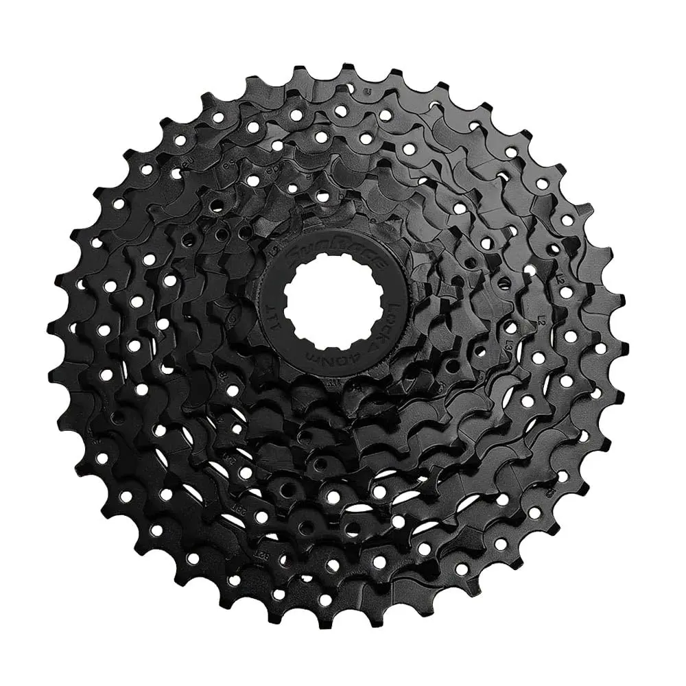 SunRace U93 9-Speed LinkGlide-Cues Compatible U-Series Cassette | Durable Steel, 11-36T, Black - main product image