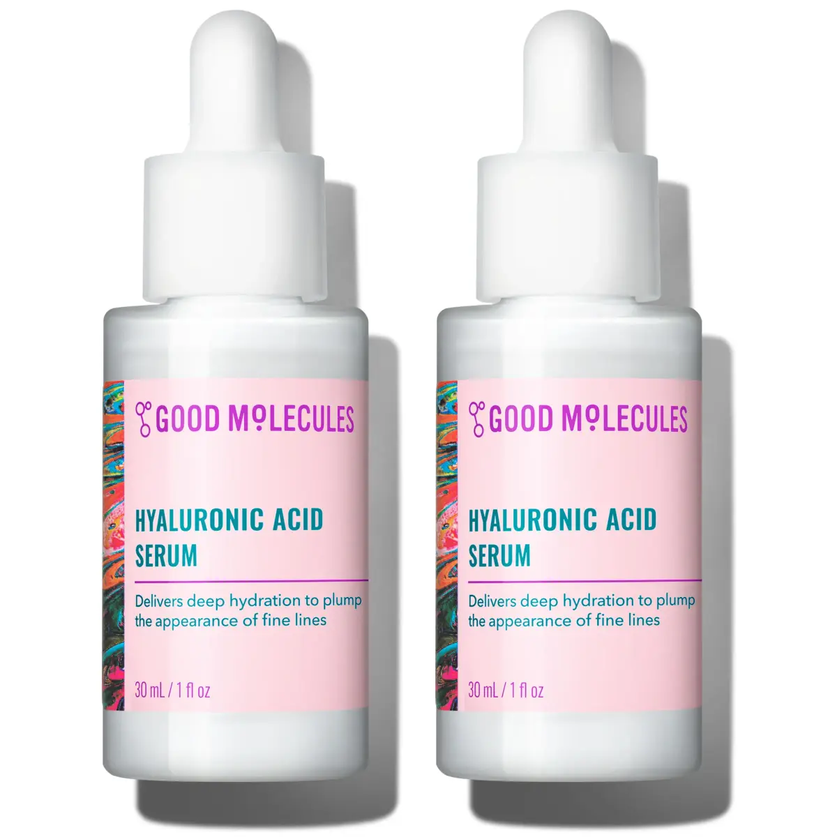 Good Molecules Hyaluronic Acid Serum for Face, 60 ml (2 Fl Oz) | Hydrates and Plumps Skin - main product image
