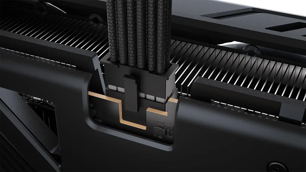 Corsair Elite Premium Individually Sleeved PCIe 12V-2x6 to PCIe 12V-2x6 600W PSU Cable – Triple-Mesh Paracord Sleeve, Low-Profile Cable Combs, Compatible with 12V-2x6 PSUs – Black - view 4
