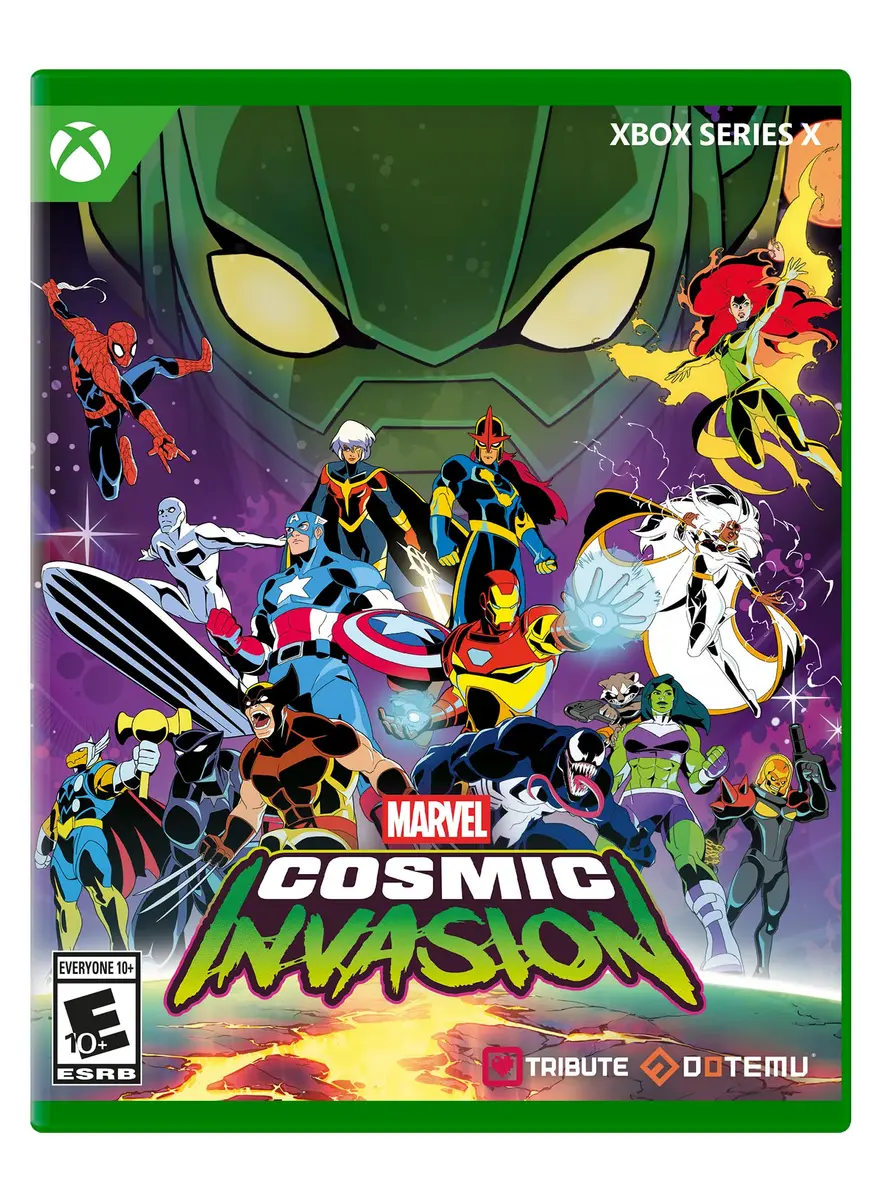 U&I Entertainment Marvel Cosmic Invasion Xbox Series X | 15 Super Heroes, Retro Pixel Art, Cosmic Swap Tag-Team, Local & Online Multiplayer - main product image
