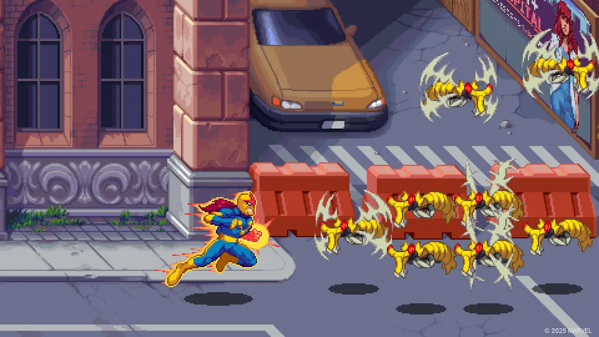U&I Entertainment Marvel Cosmic Invasion Xbox Series X | 15 Super Heroes, Retro Pixel Art, Cosmic Swap Tag-Team, Local & Online Multiplayer - view 7