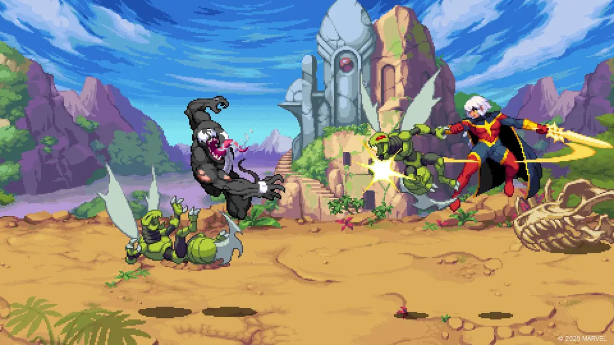 U&I Entertainment Marvel Cosmic Invasion Xbox Series X | 15 Super Heroes, Retro Pixel Art, Cosmic Swap Tag-Team, Local & Online Multiplayer - view 2